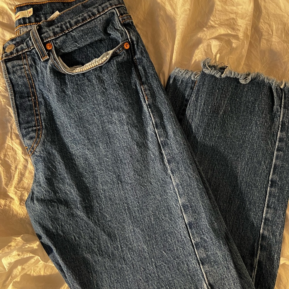 Wedgie straight jeans